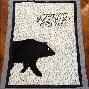 I Love You More Than I Can Bear, Crib Blanket, My Baby Sam